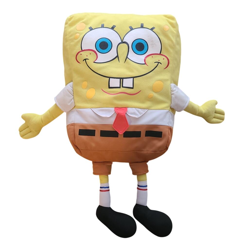 2005 SPONGEBOB SQUAREPANTS BIG 24" PLUSH FIGURE FISHER PRICE NICKELODEON